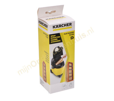 Karcher vlakfilter van  stofzuiger 6.414-498.0