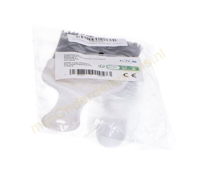 Universele reinigingsset met metaalkam en kunststof borstel