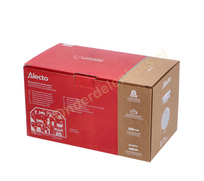 Alecto rookmelder met batterij SD110 4x