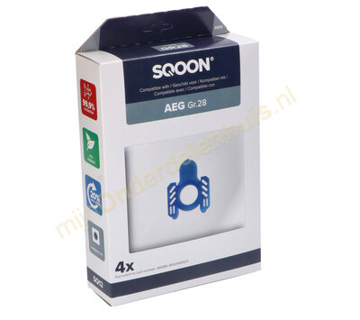 SQOON stofzuigerzakken voor AEG GR28 9002565423