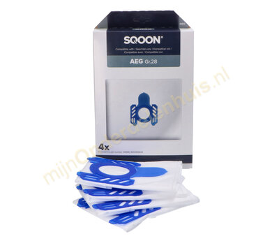 SQOON stofzuigerzakken voor AEG GR28 9002565423