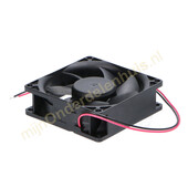 Universeel DC ventilator 80x80x25 mm 12V