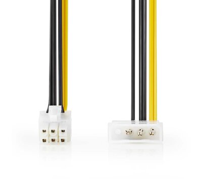 Nedis interne voedingskabel 0.20m CCGP74060VA015