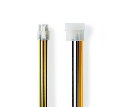 Nedis interne voedingskabel 0.20m CCGP74060VA015