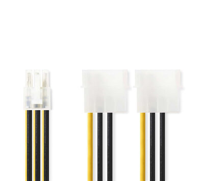 Nedis interne voedingskabel 0.20m CCGP74210VA015