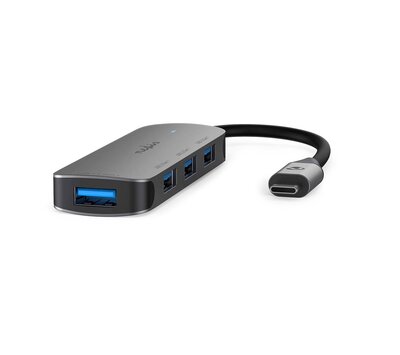 Nedis USB-C hub 4x poort (4x USB-A) USB3.2 CCGB64220GY01