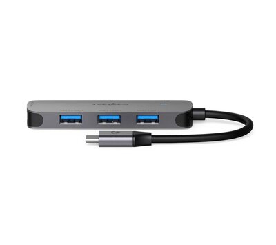 Nedis USB-C hub 4x poort (4x USB-A) USB3.2 CCGB64220GY01