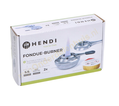 Hendi spiritus brander voor fondue 111420
