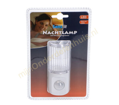 Sens-it LED nachtlamp met bewegingssensor