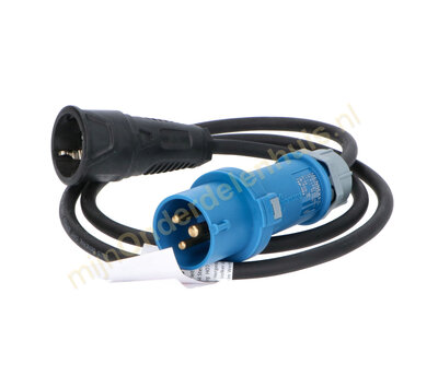 CEE universele campingstekker / verloopsnoer 100039