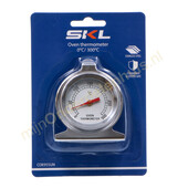 Universeel Oven thermometer rond RVS max. 300ºC