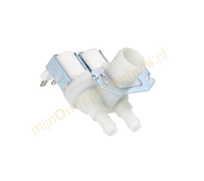 Universeel inlaatventiel 2-voudig haaks 3/4 - 2x11mm