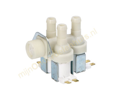 Universeel inlaatventiel 3 voudig haaks dik 282377