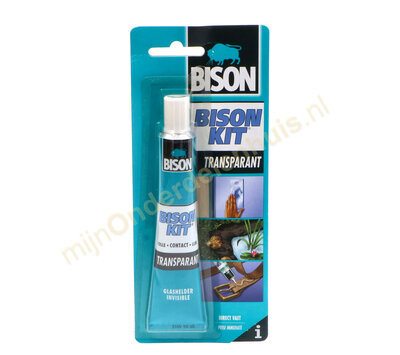 Bison Kit vloeibare contactlijm 50ml transparant