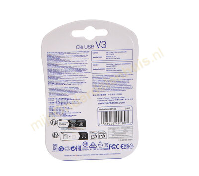 Verbatim USB stick / flash drive Store 'n' Go 128GB USB3.2 GEn 1  49189