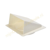 Nedco Universeel rooster voor luchtafvoer 1-kleps -wit- 625.002.00