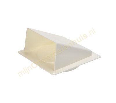 Universeel rooster voor luchtafvoer 1-kleps -wit- 625.002.00