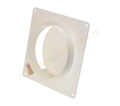 Universeel rooster voor luchtafvoer 1-kleps -wit- 625.002.00