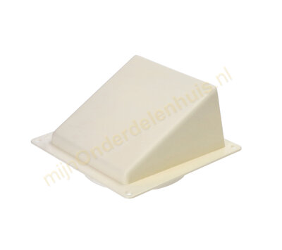 Universeel rooster voor luchtafvoer 1-kleps -wit- 625.002.00