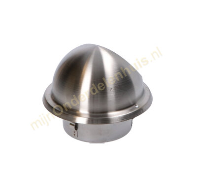 Universeel rooster voor luchtafvoer 100mm -RVS- 626.001.11