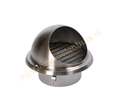 Universeel rooster voor luchtafvoer 100mm -RVS- 626.001.11