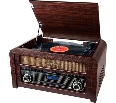 MUSE DAB+ radio met platenspeler, Bluetooth MT-115