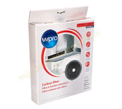 Wpro koolstoffilter van afzuigkap 484000008655