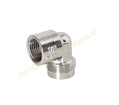 Universele comfort aansluiting 1/2 haaks gas 404652