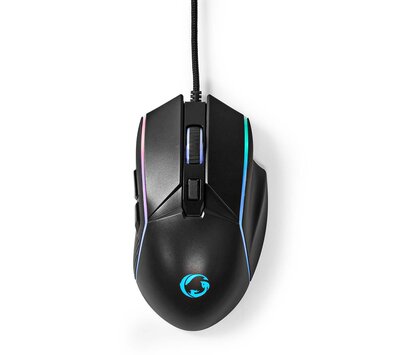 Nedis gaming muis bedraad GMWD510BK