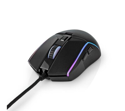 Nedis gaming muis bedraad GMWD510BK