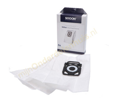 SQOON stofzuigerzakken voor Nilfisk 107407940 Elite, Xtreme, King