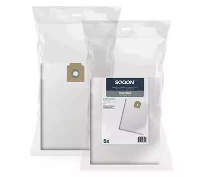 Sqoon stofzuigerzakken voor Karcher T12 T15 T17