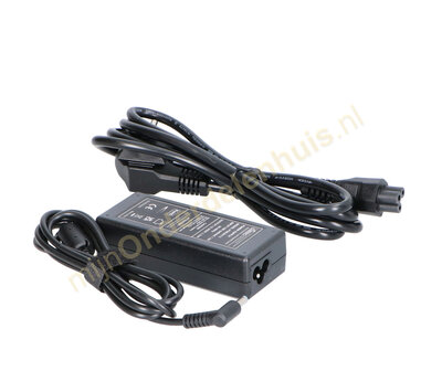 Laptopadapter 19.5V 3,33A plug 4.5x2.8mm met binnenpin HP