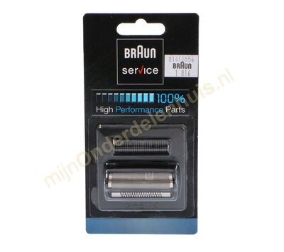 Braun scheerkop van scheerapparaat 81416556