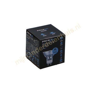 Patron halogeenlamp reflector 35W GU10 230V 36º 325lm