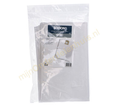 SQOON stofzuigerzakken voor Karcher T12 T15 T17