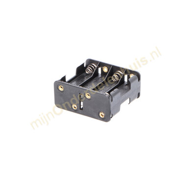 Universele batterijhouder 8x penlite AA