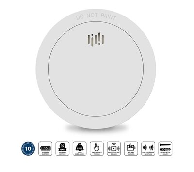 Alecto rookmelder SD1030 10 jaar