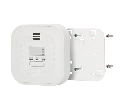 Alecto koolmonoxidemelder met display en batterij 10jaar COA4010