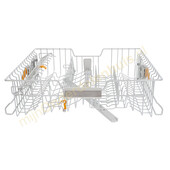 Miele Miele bovenkorf van vaatwasser 10491444