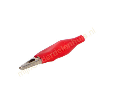 Universele krokodillenklem 57mm rood