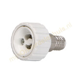 Universeel Adapter fitting E14 naar GU10 604370