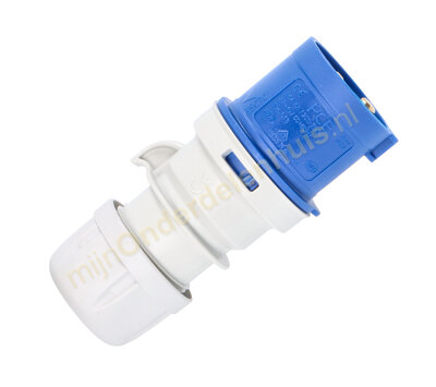 CEE Stekker 3-polig, 16A blauw 85050