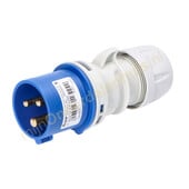 Universeel CEE Stekker 3-polig, 16A blauw 85050