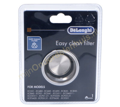 DeLonghi filter van koffiemachine 5513280991 DLSC400