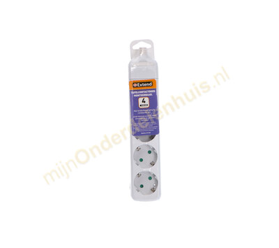 VB tafelcontactdoos 4-voudig wit 41132