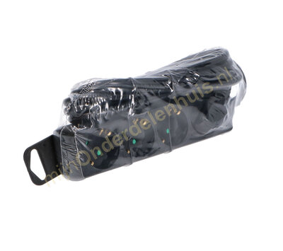 VB tafelcontactdoos 4-voudig 3m zwart