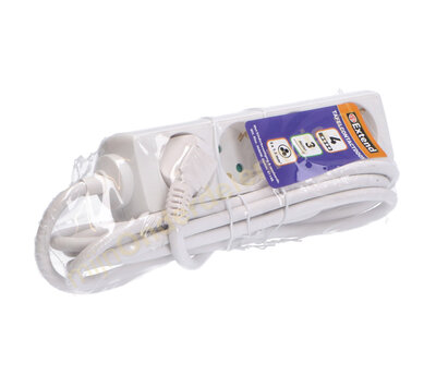 VB tafelcontactdoos 4-voudig 3m  wit 41148