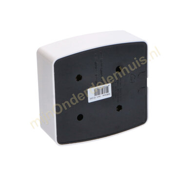 Tafelcontactdoos 4-voudig + RA vierkant wit 61295