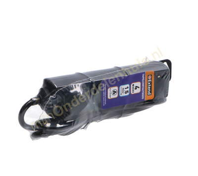 VB tafelcontactdoos 4-voudig 1,5m zwart 41153